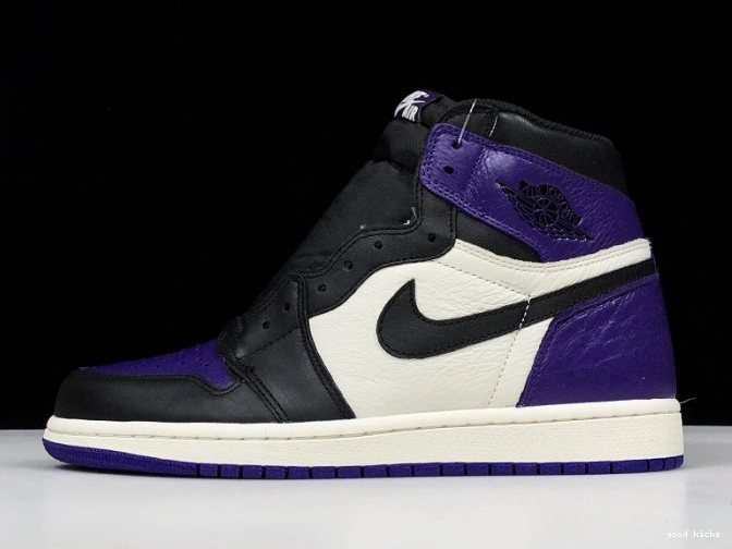 Court 555088-501 Air Jordan Purple 1 0809